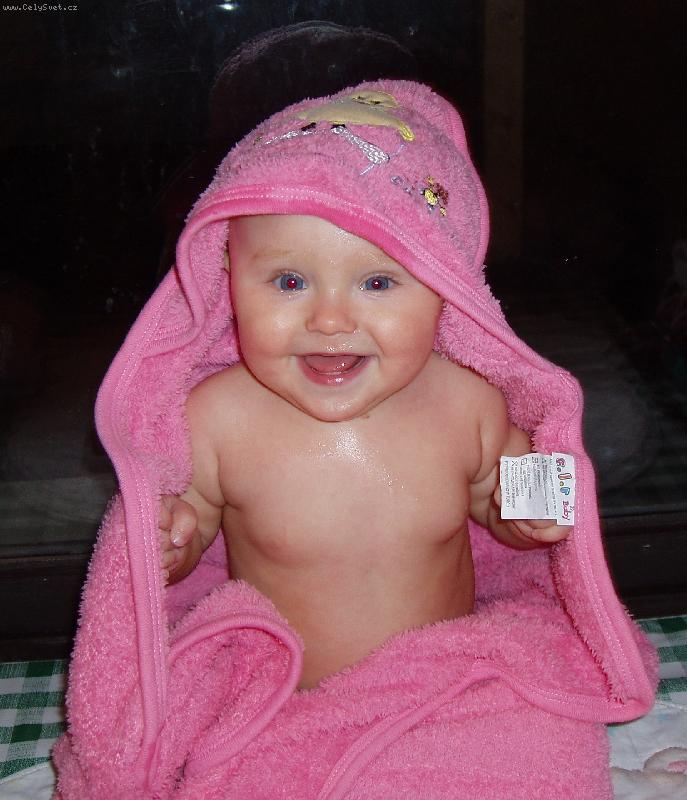 Foto: Po koupeli-m� dcera