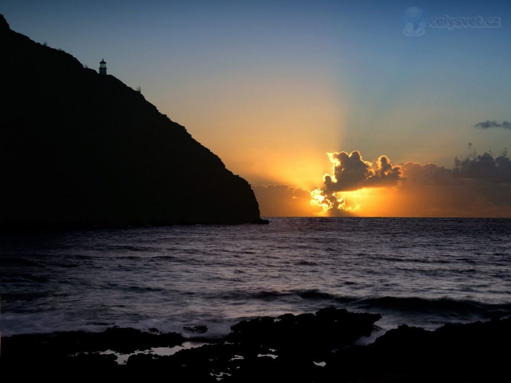 Foto: Makapuu Lighthouse At Sunrise, Oahu, Hawaii