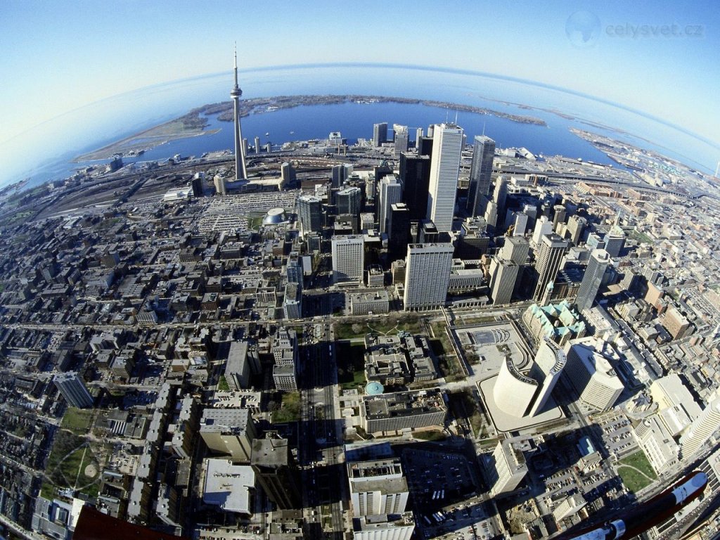 Foto: Birds Eye View Of Toronto, Canada