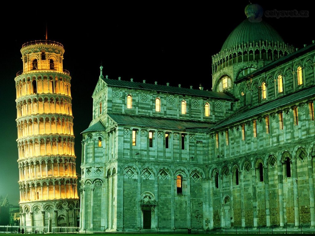 Foto: Duomo And Leaning Tower, Pisa, Italy