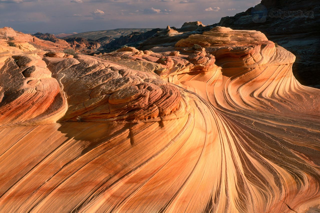 Foto: Eroded Sandstone Formations, Vermillion Cliffs Wilderness, Border Of Arizona And Utah