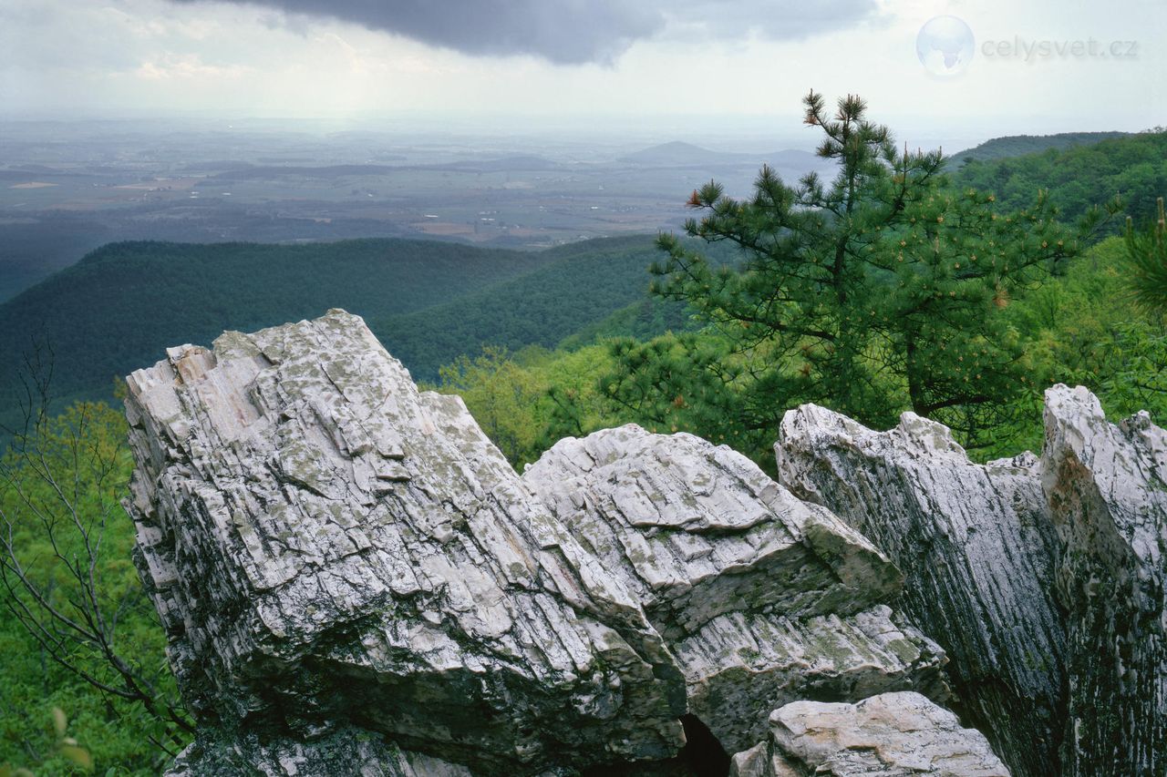 Foto: Storm Clouds Over The Shenandoah Valley, Virginia