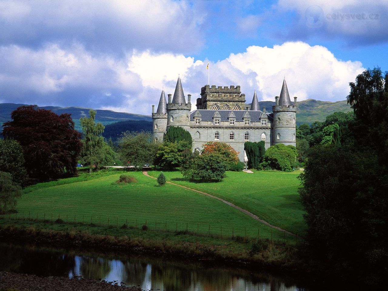 Foto: Inverary Castle, Scotland