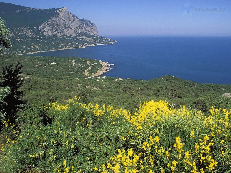 Foto: South Coast, Ukrainian Riviera On The Black Sea, Crimea, Ukraine